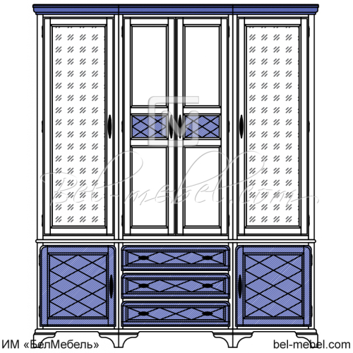 Шкаф для одежды эскиз 68