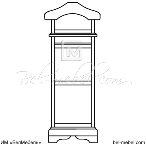 Вешалка напольная 003 75