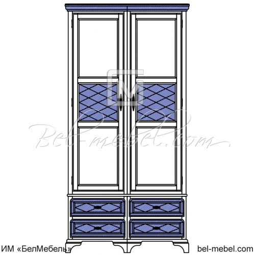 Шкаф для одежды эскиз 62