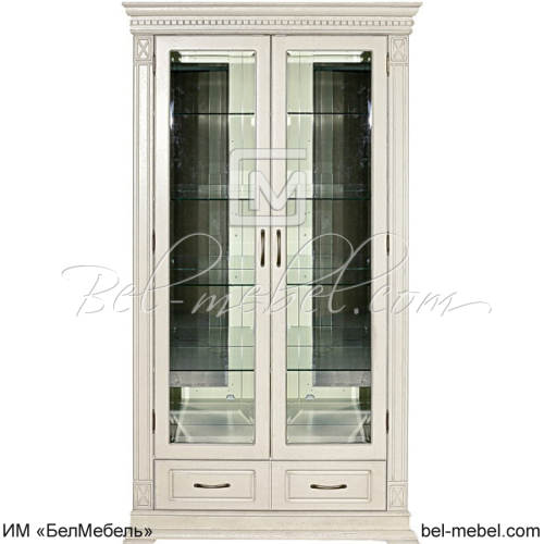 Шкаф-витрина 2Д "Верди Классик" П1.0487.0.21