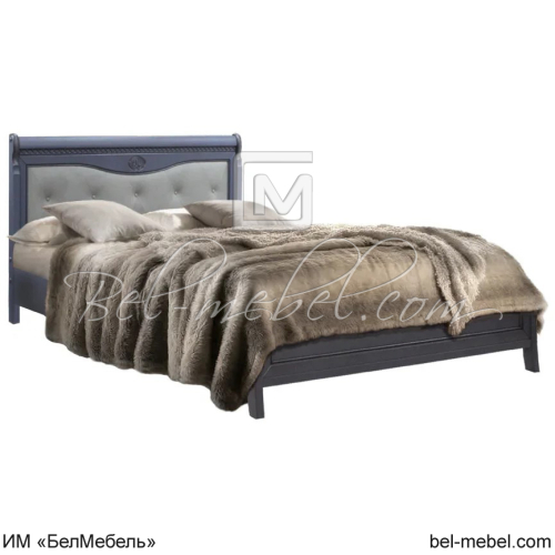 Кровать "Лика" 180 (низкое изножье) ММ-137-02/18Б