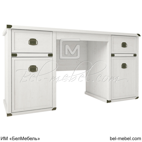 Стол письменный Магеллан 2D3S Сосна винтаж