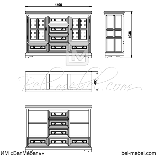 Тумба "Сальвина" СКМ-003-05-01