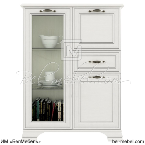 Тумба Tiffany 1V2D1S Вудлайн кремовый