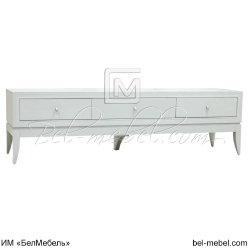 Тумба под ТВ Орта ММ-389-05 Айвори + белая патина