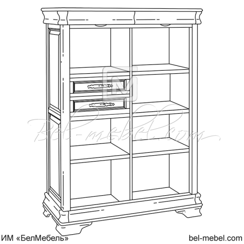 Стеллаж "Маэстро" СКМ-002-24