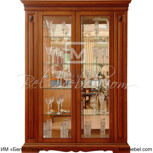 Шкаф-витрина 2Д "Милана Классик" П4.0265.0.05