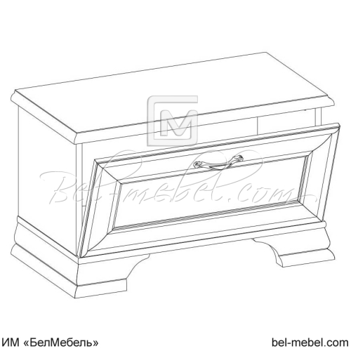 Тумба для обуви TIFFANY 1D