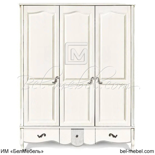 Шкаф для одежды 3-х дв. "Лаура" ММ-267-01/03Б-1