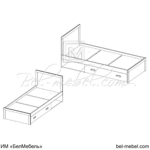 Кровать DIESEL 90