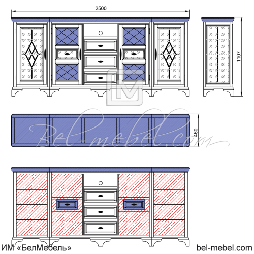 Тумба "Софи" эскиз 13