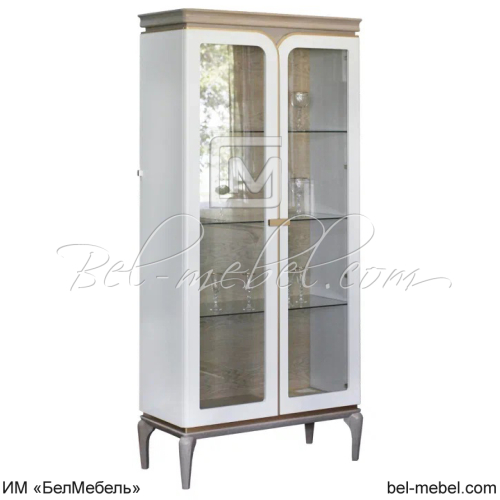 Шкаф с витриной Алеко ММ-345-02