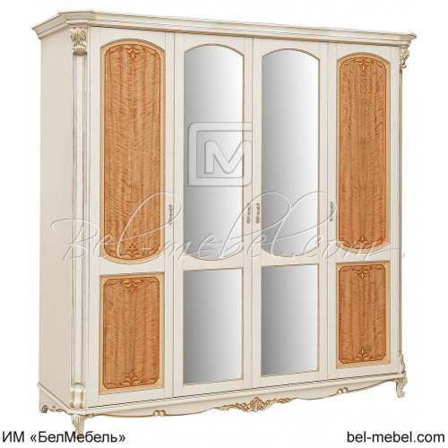 Шкаф для одежды 4Д "Альба" П4.485.1.02-01
