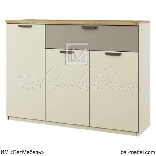 MODERN, Тумба 3D1S Персидский жемчуг_Ирландский ликер