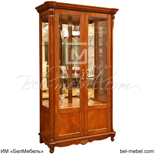 Шкаф-витрина 2д "Алези" П1.350.0.19