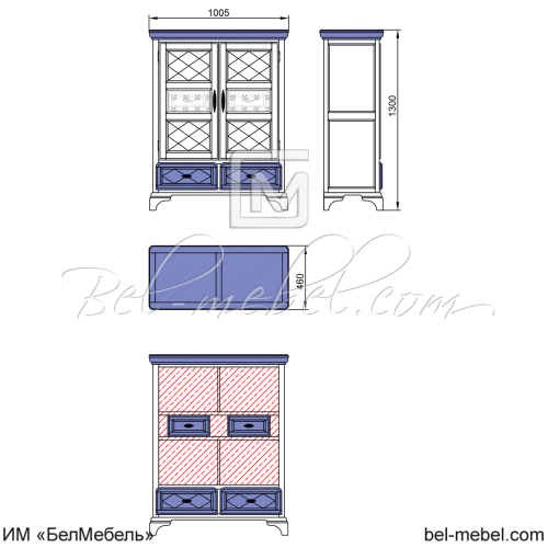 Тумба "Софи" СКМ-004-06