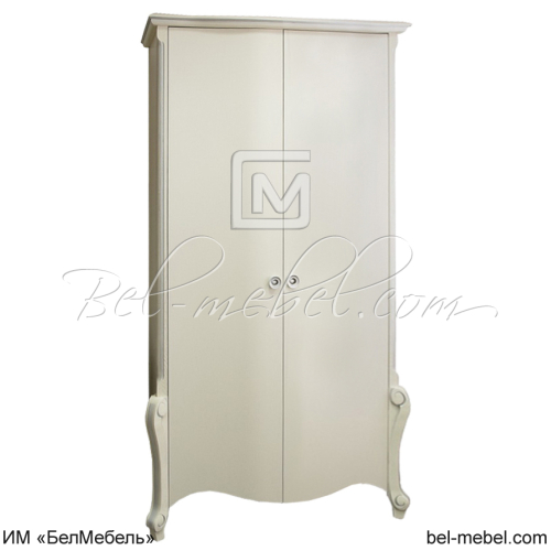 Шкаф для одежды "Луиза" 2-х дв. без зеркала ММ-227-01/02Б
