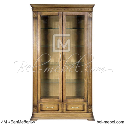 Шкаф-витрина 2Д "Верди Классик" П1.0487.0.21