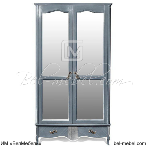 Шкаф для одежды 2-х дв. "Лаура" ММ-267-01/02-1