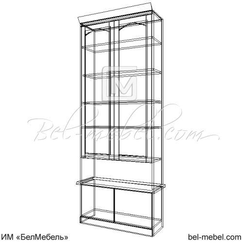 Шкаф комбинированный ММ-18-302 Молодечно