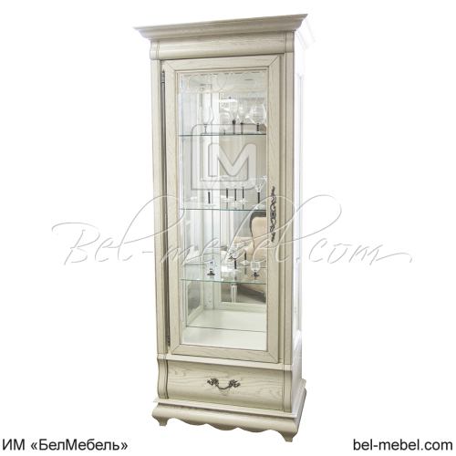 Шкаф с витриной "Оскар" ММ-210-01