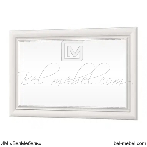 Зеркало навесное 90 SEVILLA Белый горизонтально