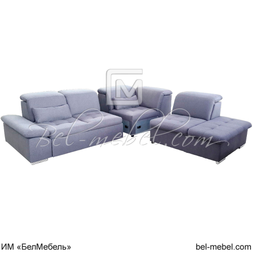 Диван угловой раскладной "Вестерн" 2мL/R.91/92.4АR/L
