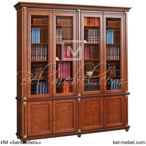 Шкаф для книг 4Д "Валенсия Классик" П3.0589.2.07
