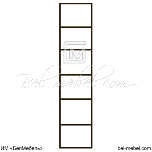 Шкаф с витриной OSKAR 1D1V