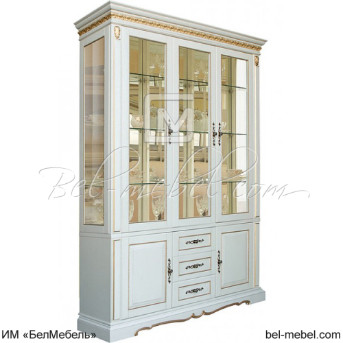Шкаф комбинированный 3Д "Милана Классик" П4.0265.2.14