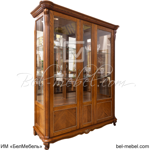 Шкаф-витрина 3д "Алези" П1.350.0.05