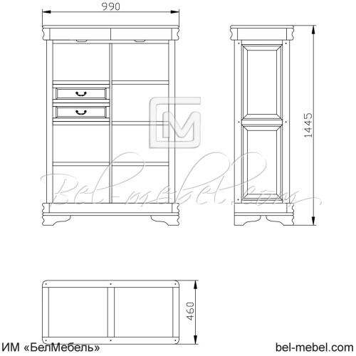Стеллаж "Маэстро" СКМ-002-24
