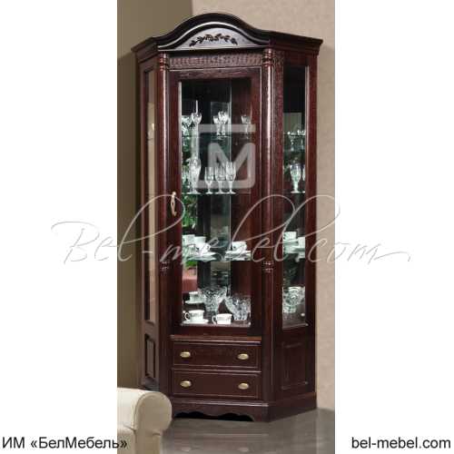 Витрина угловая "Паола 2115"