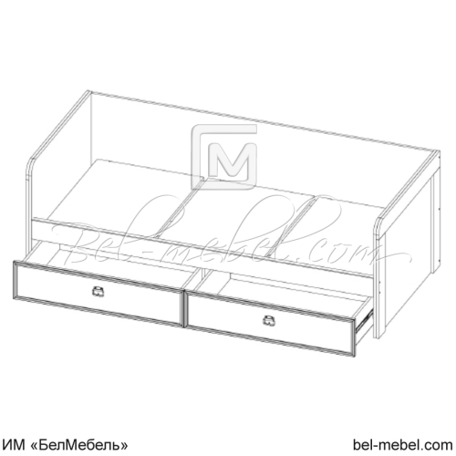 Кровать-тахта MAGELLAN 90-2