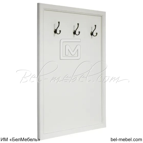 Вешалка Лика ММ_334_07_02 Дуб Белая эмаль
