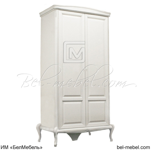 Шкаф для одежды "Мокко" 2-х дв. без зеркала ММ-316-01/02Б