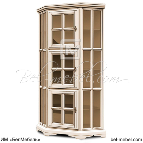 Угловой шкаф с витриной 003 53 01
