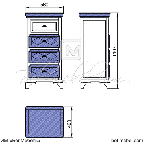 Комод "Софи" эскиз 56