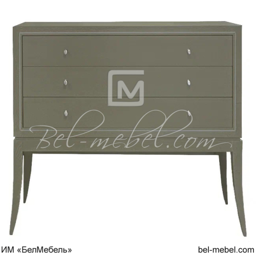 Комод Орта ММ-350-04 Оливия + белая патина вид спереди