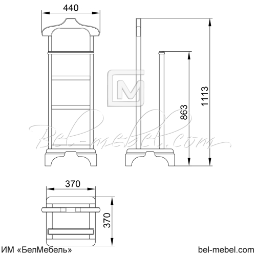 Вешалка "Софи" эскиз 72