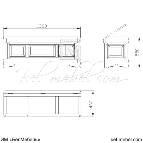 Сундук "Маэстро" СКМ-002-87