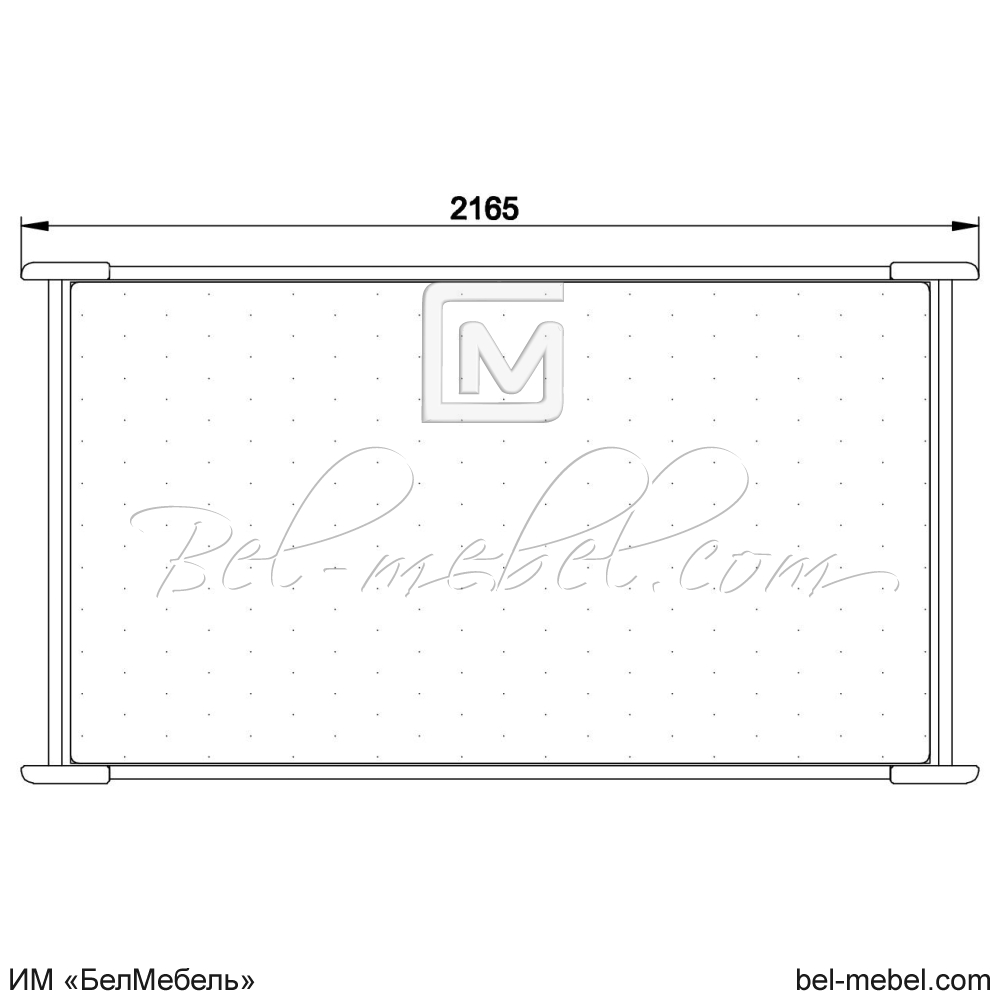 Кровать "Марина" 110 эскиз 39