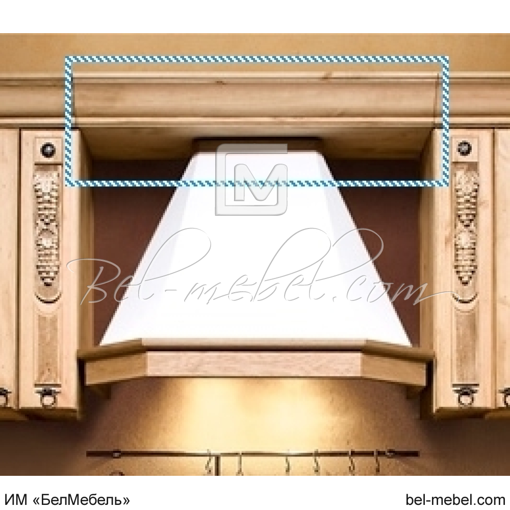 Полик над вытяжкой "Викинг GL" (600мм)