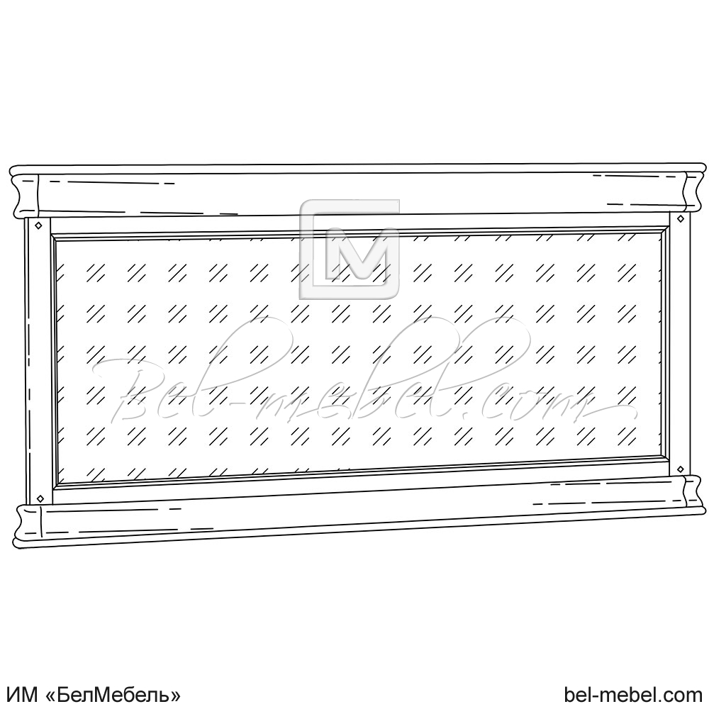 Зеркало "Маэстро" эскиз 54