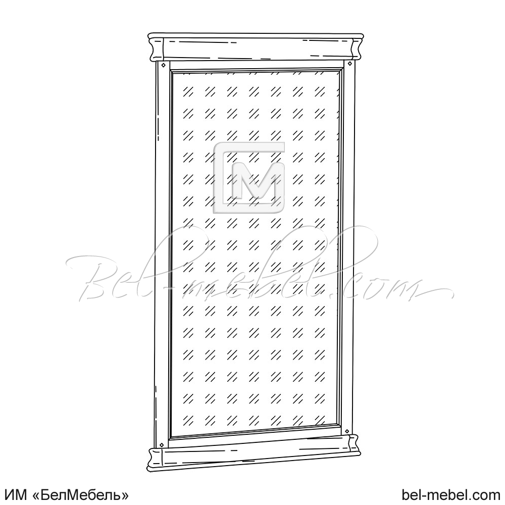 Зеркало "Маэстро" эскиз 52