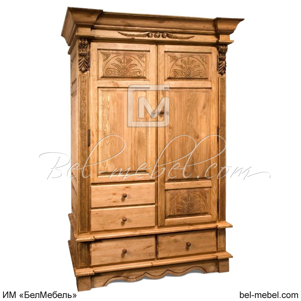 Шкаф для одежды "Викинг GL" 2-х дв. без зеркала