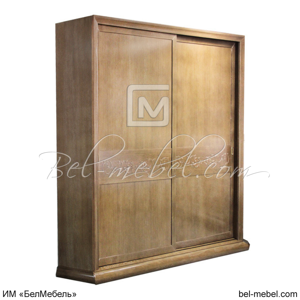 Шкаф-купе 1 для одежды "Соната" 2-х дв. ММ-283-01/02Р-1