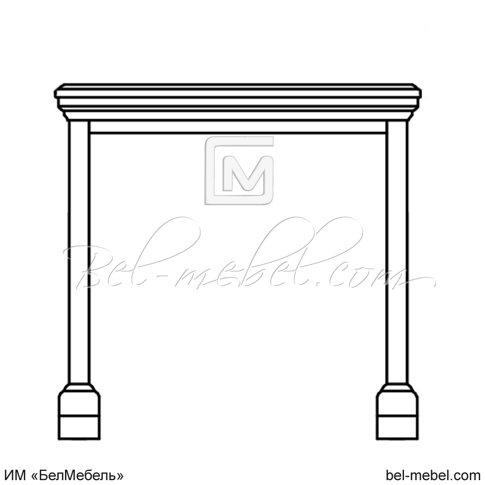 Стол приставной "Сальвина" эскиз 77
