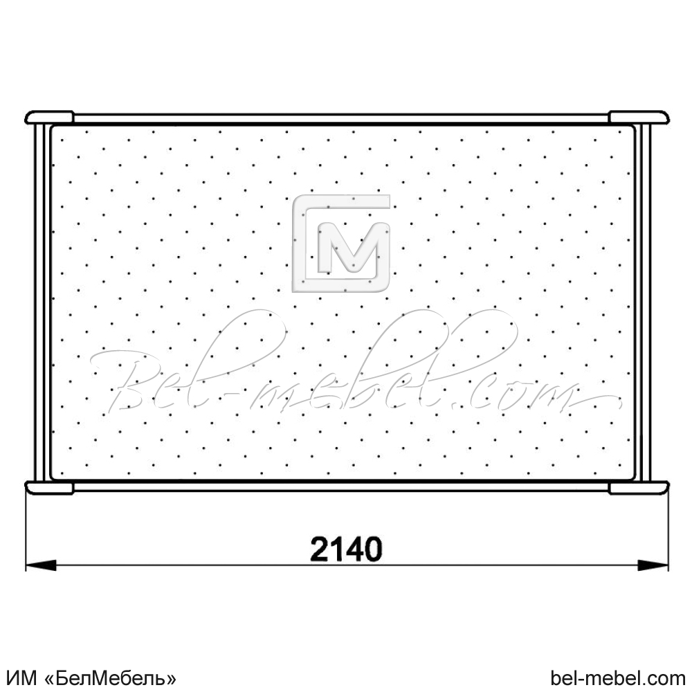 Кровать "Марина" 120 Н (4 разных ящика) эскиз 37