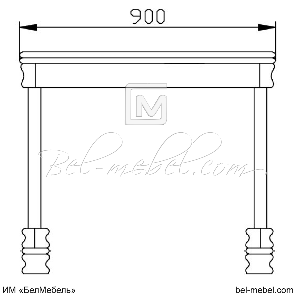 Стол приставной "Маэстро" эскиз 201